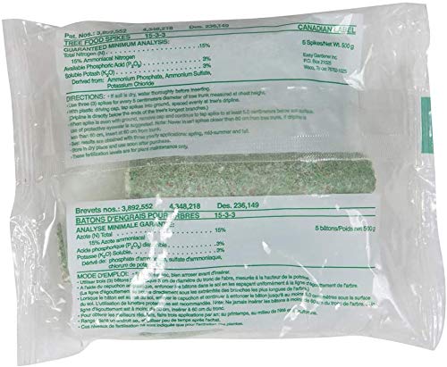 Jobe's 02010 Tree &amp Shrub Fertilizer Spikes 5 Bag (Thrее Рack)