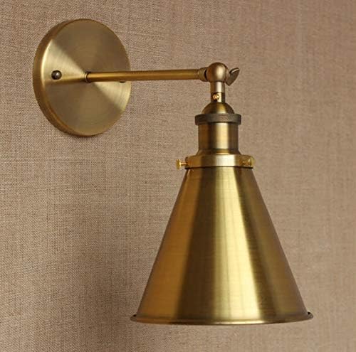 Hook Mounted Plant Light Full Spectrum 4500K 10W Adjusted Angle &amp Light Beam Range 15-60 Degree Vintage Gold Wall Lamp for Indoor Plants Flowers Growing