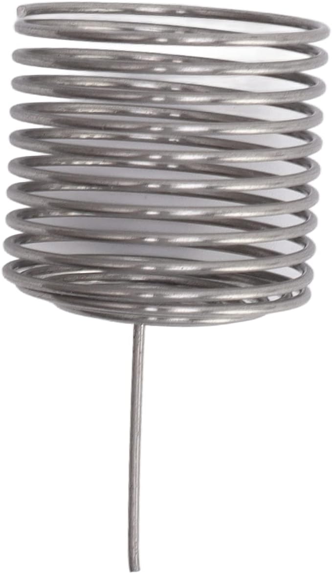 100PCS Stainless Steel Fertilizer Mesh Basket | Column Shape Nutrition Box for Garden/Nursery/Farm | Slow - Release Plant Food Container | Tip Head Design for Easy Insertion (S M L XL XXL)