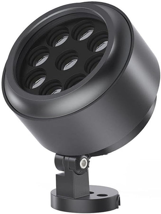 Outdoor LED Spotlight - Landscape Lamp 220V IP65 Waterproof Lawn Projector Floodlight Tree Lighting for Hotel Exterior Wall Contouring Landscaping Projects(B-Warm Light6 * 1W)