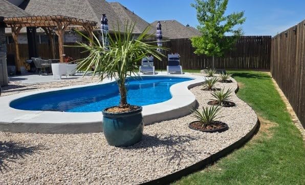 3 Pack of 24 inch Planting Rings (Open/Close Latch)– Tree &amp Shrub Watering Basins | Landscape Edging &amp Water Retention | Protects Trees Prevents Erosion Separates Rock Mulch &amp Grass | M