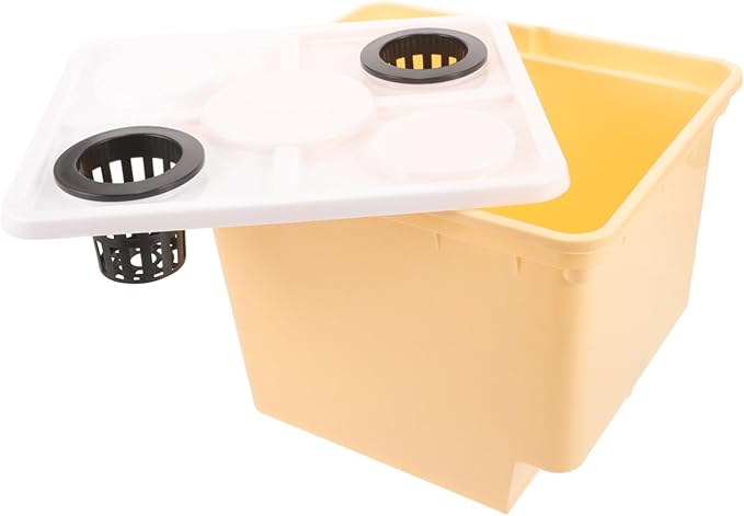 Sturdy Plastic Planting Bucket for Hydroponics Soilless Herb Garden Planter