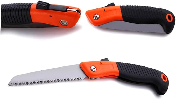 SUPVOX 10pcs Aluminum Alloy Garden Tool Set with Plastic Handles Including Wide Shovel Rakes Hand Saw Pruner Gloves and Watering Can Portable Gardening Kit for Random Color
