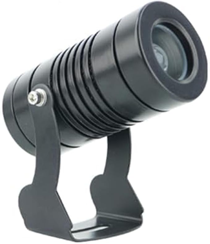 LED Beam Spotlight IP67 Waterproof Outdoor Projector Light Narrow Beam Remote Illumination (Green 3W-24V) (Red 3W-24V)