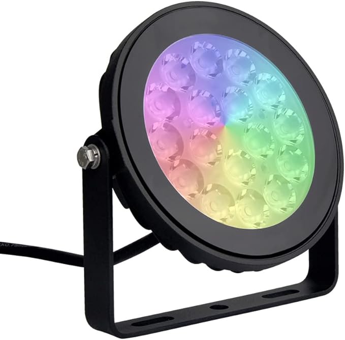 LGIDTECH FUTC01 Miboxer 9W RGB+CCT DC 24V Outdoor LED Garden Spotlight 16 Million Colors ChangingColor Temperature Adjustable