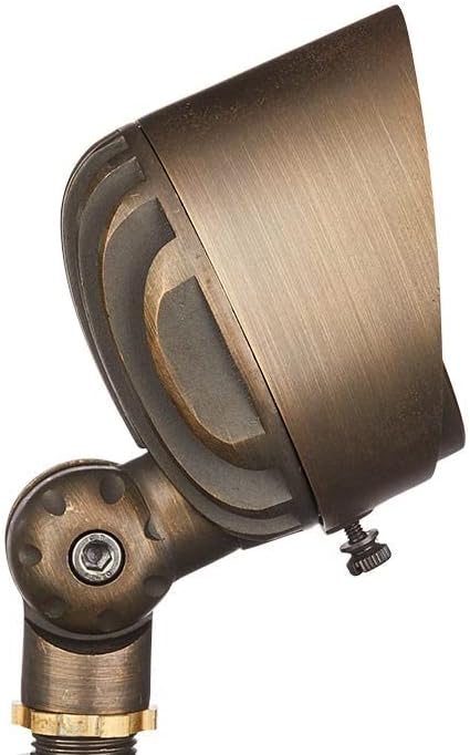 VOLT Cast Brass G4 Infiniti 40 (500 Lumens) 12V LED Outdoor Spotlight 4-Pack Expansion Kit for Low Voltage Landscape Lighting