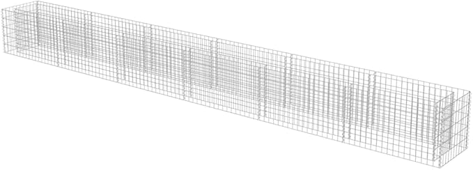 YAFF Gabion Raised Bed-HexagonalOutdoor Landscape for GardenBackyardPatioBalcony212.6x19.7x19.7
