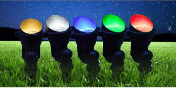 CDR85 9W RGB Directional Ground Outdoor Landscape Spotlight Waterproof Fixture