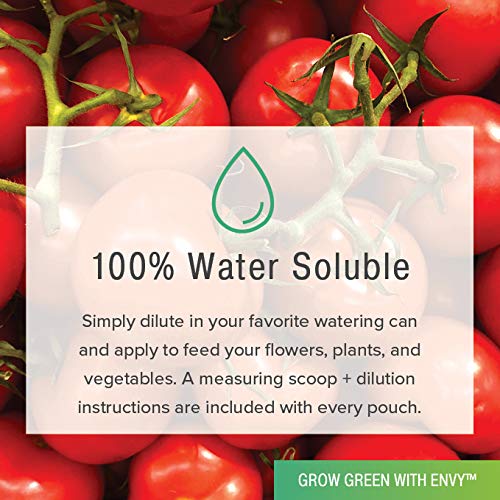 ENVY Solution Grade Calcium Nitrate (15-0-0) Prevents Blossom End-Rot from Calcium Deficiency in Tomatoes &amp Peppers (3.0 lb x 3)