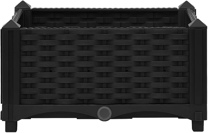 YAFF Raised Bed 15.7x15.7x9.1 Polypropylene (4.818lbs)