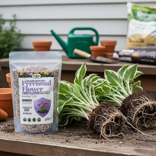 Old Cobblers Farm™ Wicked Growth Perennial Flowers Fertilizer – Ensures Consistent Flowering and Healthy Root Strength Year After Year (5 lbs | 10 lbs | 15 lbs | 20 lbs) (5 lbs)