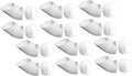 Happyyami Hydroponic Planting Sponge Cups Durable Plant Cups with Hydroponics Compatibility for Vegetables and Orchids Gardening