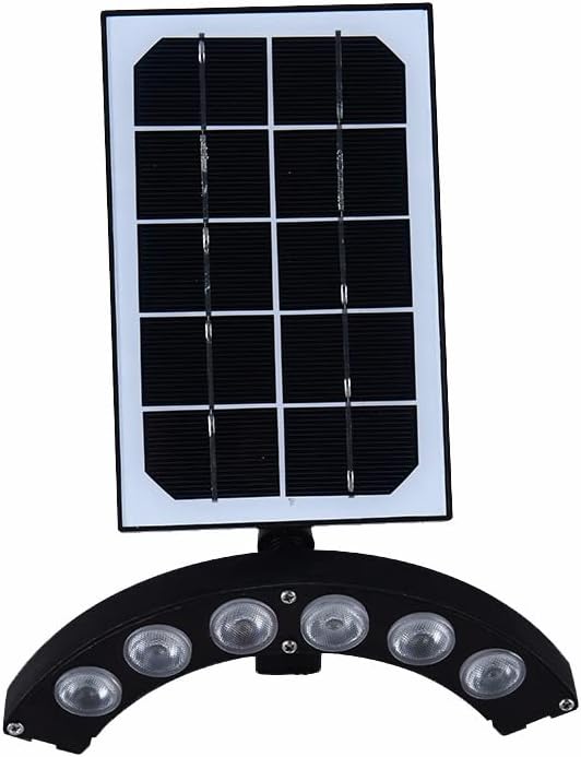 Kiven 5W LED Indoor/Outdoor Waterproof Spotlight Cordless Solar Porch Light Rechargeable Accent Light for Plants Porch Garden Rooftop(Cool White)