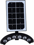 Kiven 5W LED Indoor/Outdoor Waterproof Spotlight Cordless Solar Porch Light Rechargeable Accent Light for Plants Porch Garden Rooftop(Cool White)