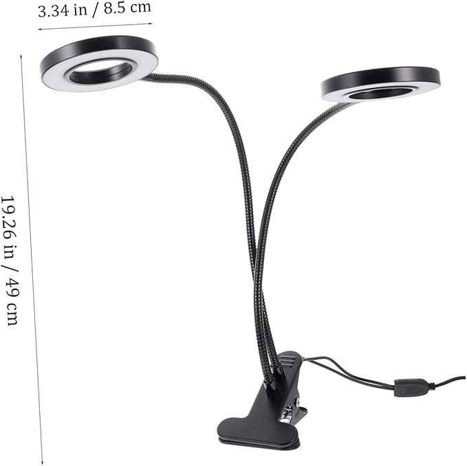 Indoor Grow Lights Led Plant Lamp Lights for 5v Dual Head Clip-on Lighting for Planting Lamp