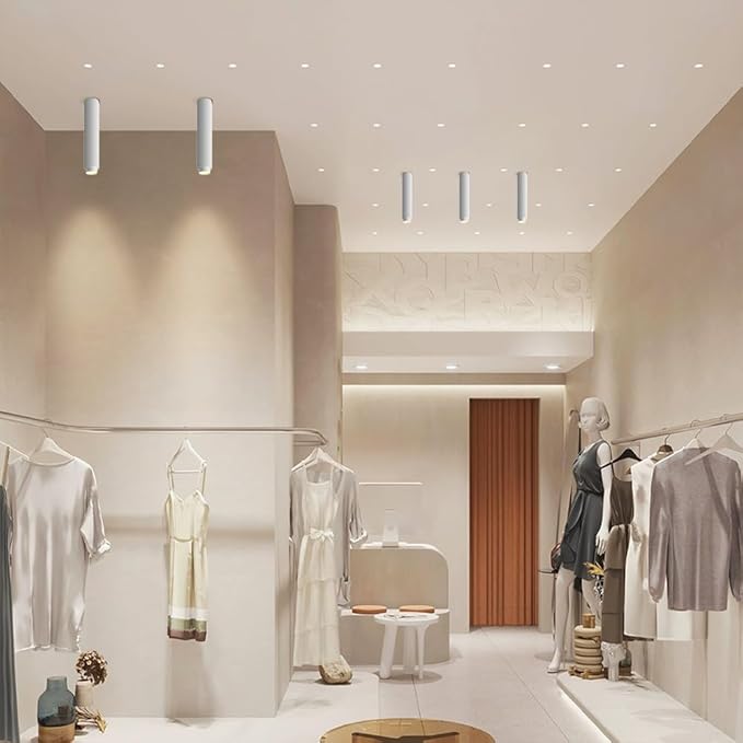 7w Led Spotlight Exposed Mounted Spotlight Accent FocusAdjustable Beam Angle 15°–60°Directio l Spotlights for Corridor