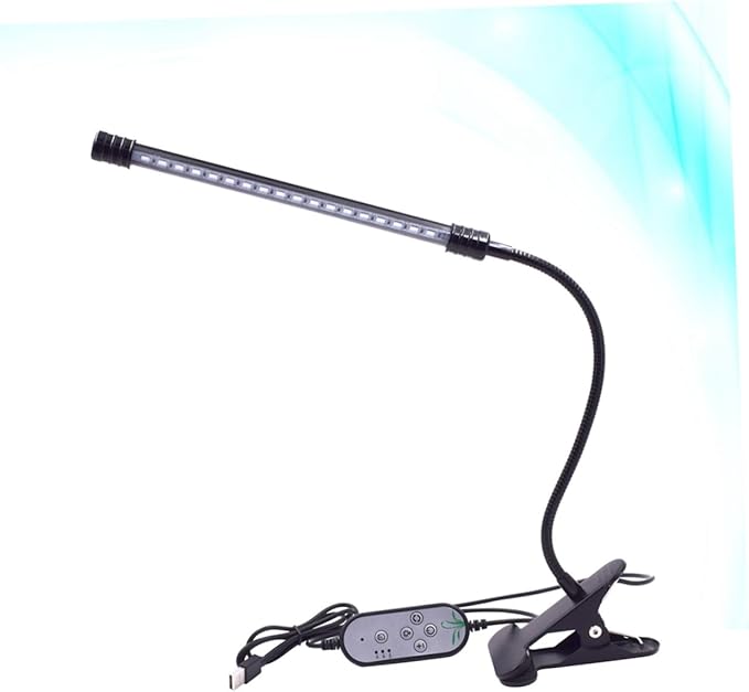 HANABASS 9w Dimmable Led Plant Lights Levels Single Head Timing Function for Indoor Garden Hydroponic Greenhouse Uv Grow Lights