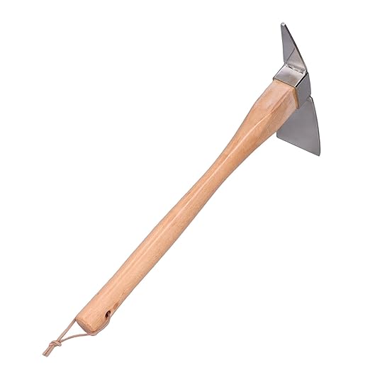 Hoe Garden Tool Pick Axe Wood Material for Courtyard for Pot Culture for Gardening