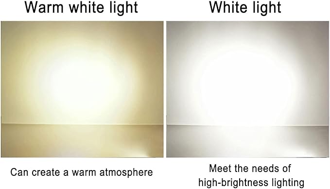 LED Beam Spotlight - COB Outdoor Recessed Floor Light Round IP67 Waterproof In-Ground LED Landscape Lighting for Garden Patio Pathway Porch Embedded Spotlights((24V)-White Light15W)