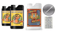 Advanced Nutrients Sensi Grow A and B 4 Liter with Sensi Cal-Mag Xtra 1 Liter Bundle and Conversion Chart and 3mL Pipette