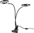 Adjustable LED Plant Light for Indoor Use Dual-Head Clip-On Grow Lamp Timer 5V Energy-Efficient Grow Light for Greenhouse and Succulent Plants