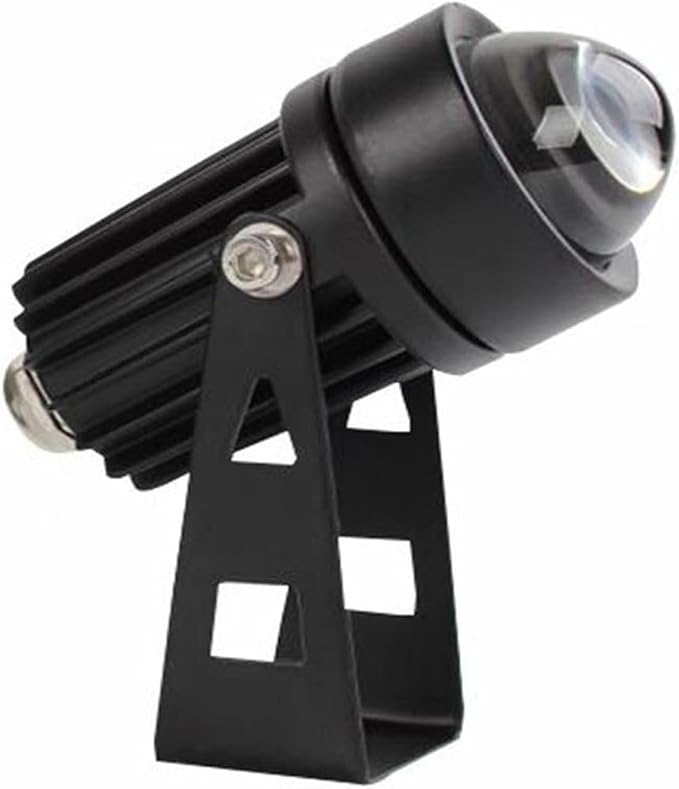 LED Spot Beam Spotlights DC12V/24V IP65 Outdoor Spotlight Waterproof Irradiation Distance 100M Irradiation Narrow Lamp(Yellows5W(DC12V))