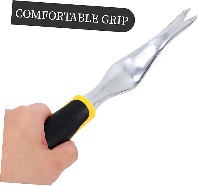 TOYANDONA 1set Ergonomic Gardening Tool Set Comfortable Grip Includes Hand Trowel Garden Spade and Cultivator for Planting and Transplanting Balconies and Gardens
