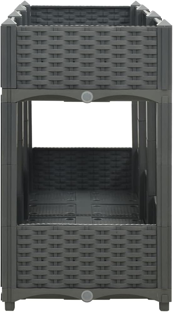 SKM Raised Bed 47.2x15.7x28 Polypropylene-04071026