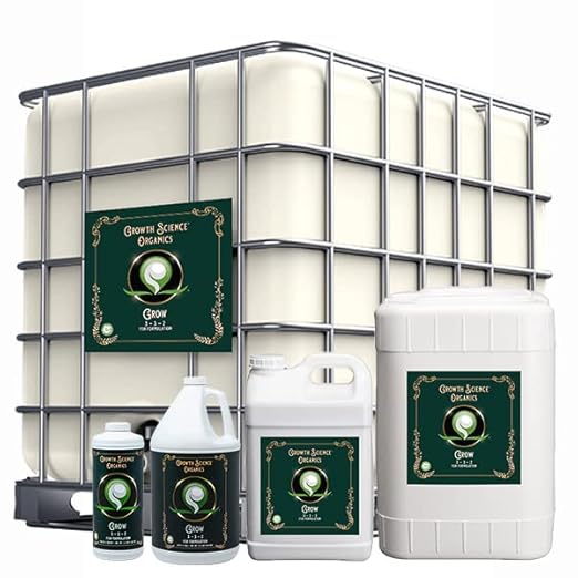 Organics - Grow (3-3-2) : Base Nutrient (Gallon)