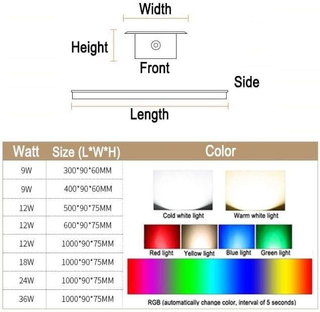 Outdoor Buried Lights - LED Landscape Lights AC 24V Low Recessed Submersible Fountain Light Ip68 Waterproof with Stand Long Strip Underwater Led Spotlight Easy to InsWhite-9W-400MM