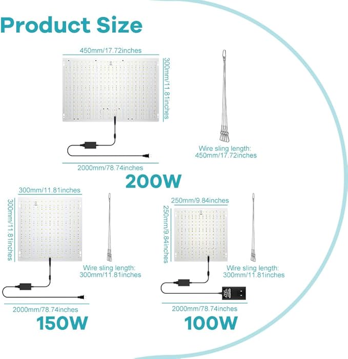 2 Packs 800W LED Plant Lamp 234 LEDs Ultra-Efficient &amp Deep-Penetrating Dimmable Lamps for Vegetable Cultivation from Seed to Bloom Full-Spectrum Grow Lights for Indoor Hydroponic Gardens Fill Li