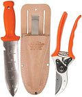 A.M. Leonard Deluxe Soil Knife Pruner and Sheath Combo