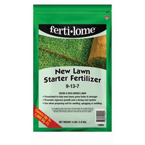Fertilome 10904 New Lawn Starter Fertilizer 4-Pound Pack of 2