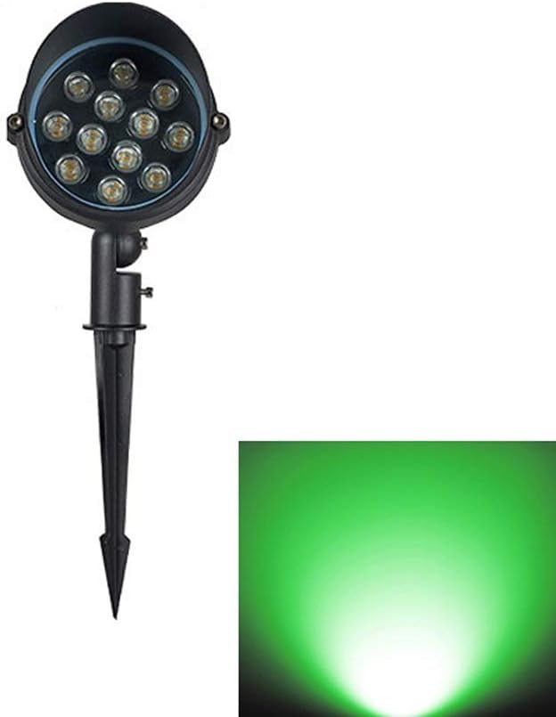 6W/12W/18W LED RGB Color Gradient Light Outdoor Waterproof Tree Spotlight Villa Community Park Landscape Ground Lights Garden Patio Aluminum Flood Light IP65 Fittings