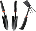 Premium Household Gardening Tools Set - Spade Shovel Rake Fork Hoe Combination for Efficient Gardening(Set-a)