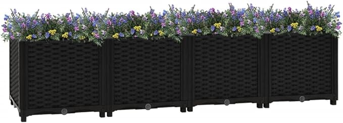 SKM Raised Bed 160x40x38 cm Polypropylene (Weight-15KG)-6533