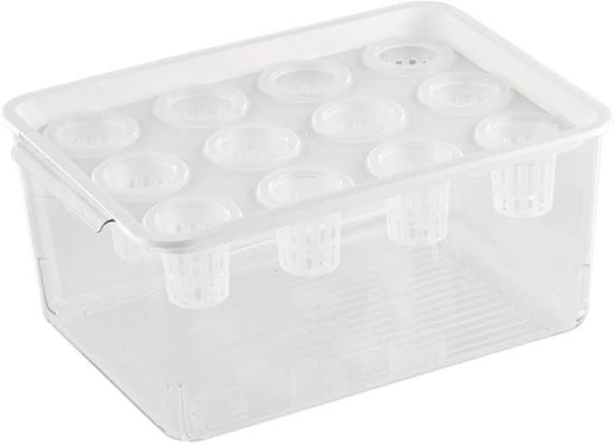 Modern Hydroponic Growing Setup Container Featuring Viewing Window for Home Vegetables Plant Progress Plant Growing Greenhouse Container