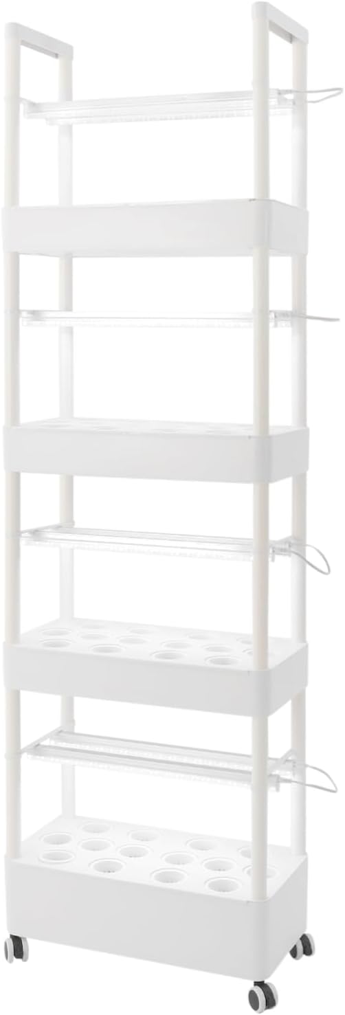 Hydroponic Grow Tower 60 Pods Vertical Hydroponic Growing System with 6.6 Gal Water Tank 12-Tier Soil-Free Indoor Gardening Kit for Vegetables Herbs Fruits Home &amp Greenhouse