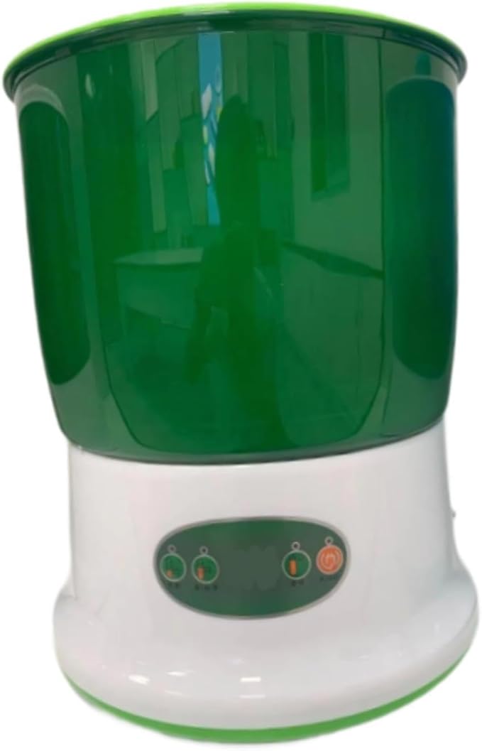Bean Sprouts Machine360Degree Sprayer Temperature and Humidity Control Seed Sprouter Sprouts Maker for Soybean DIY Planting 3 Layers