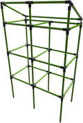 BioGreen Trellis for Raised Garden Bed with Watering System City Jungle | 12“L x 24“W x 38“H | Ideal Growth for Climbing Plants | Easy to Assemble