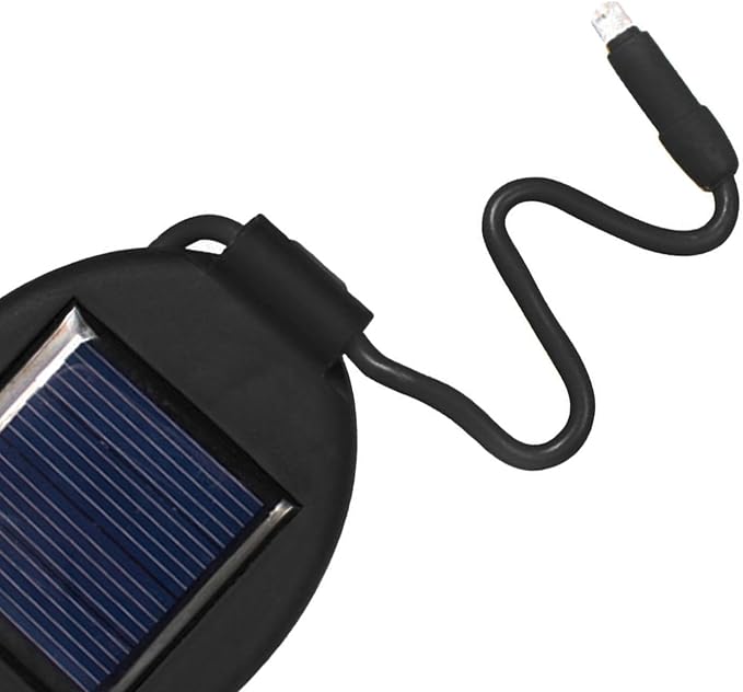 Solar Pot Lights (5 Pack) - 7 Color Changing LED IP44 Waterproof 8 Hour Runtime 210x30x60mm (8.3x1.2x2.4 in)