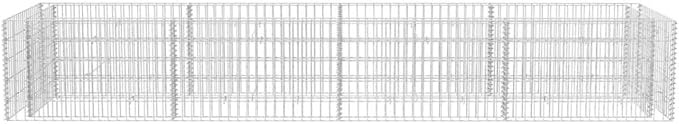 Gabion Raised Bed Steel 141.7x35.4x19.7