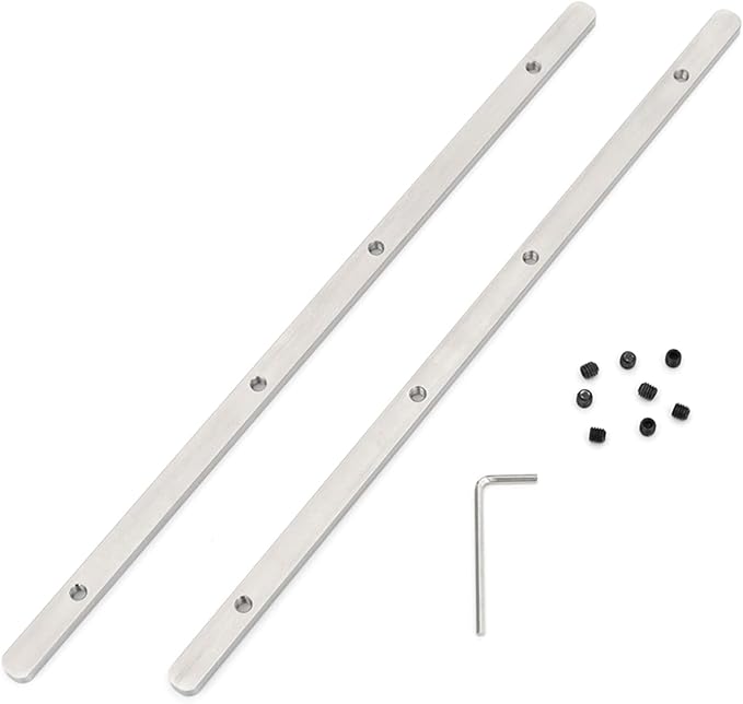 Precise High Strength Adjustable Tracksaw Connector For Seamlessly Cutting And Easy Installation In Woodworking Projects
