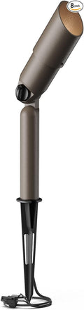 GOODSMANN Low Voltage Landscape Lighting Floodlight &amp Spotlight 3W LED 200 Lumen with Replaceable Bulbs 3000K Warm White 12V AC Tree Lights Garden Up Light Hardwired Lighting with Cable Connector