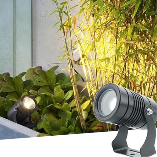 10w Led Beam Spotlight - Ip67 Waterproof Outdoor Landscape Light Ac/dc 24v Warm White Ideal for Garden Tree Lighting Remote Control Floor Lamp ColdWhiteLight 5W(AC85-265V)