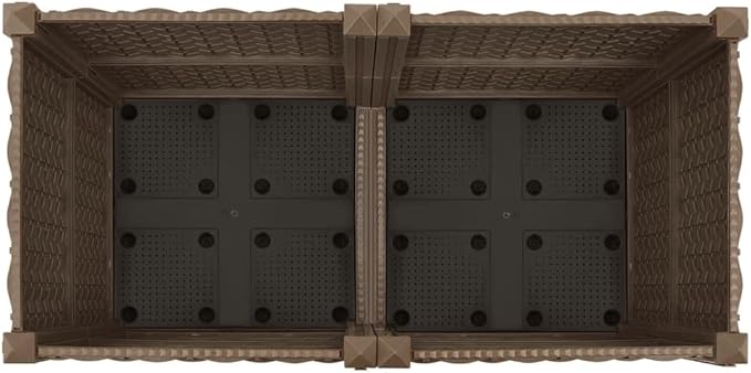 SKM Raised Bed 80x40x38 cm Polypropylene (Weight-9KG)-6516