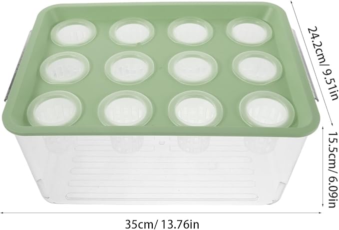 Toyvian Desktop Hydroponic System: Modern Hydro Grow Cabinet with Fish Tank Base - Herb Garden for Countertop Planting - Fish Tank Vegetable Garden