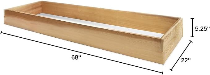 All Things Cedar RG72 6-ft x 2-ft Cedar Raised Garden Box | Expandable Plant Bed Stackable Wooden Planter - Easy Assembly Western Red Cedar Build Outdoor Vegetable Gardening Solution