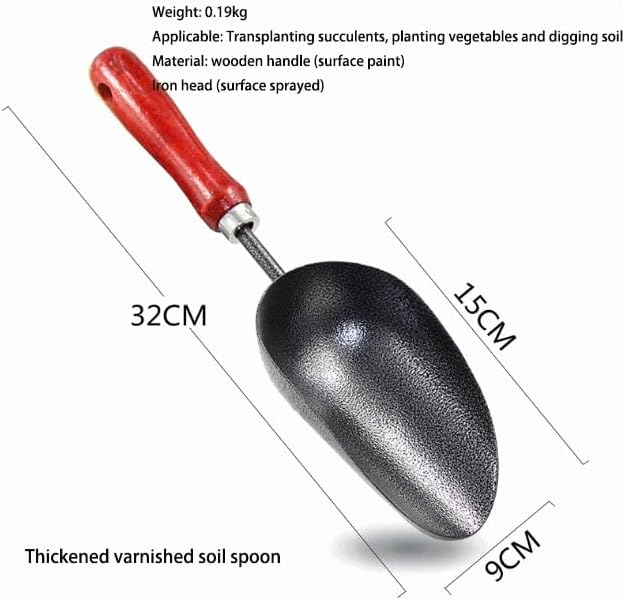 Garden Tools Set 5 Pieces Gardening Tools Outdoor Hand Planting Tools with Ergonomic Comfortable Handle Gardening Kit Planting Tools