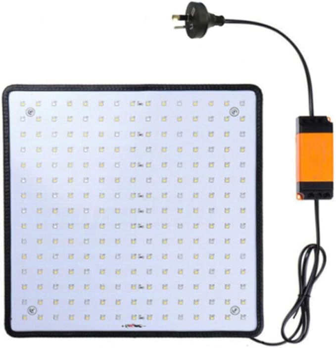 LED Grow Light 1000W 225 LED Ultra Thin Light Weight Easy to Install Red Light